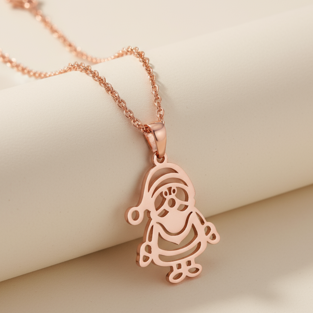 Fashion Christmas Theme Pendant Necklace