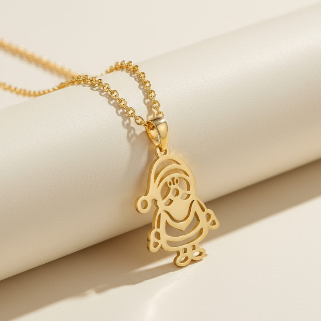 Fashion Christmas Theme Pendant Necklace