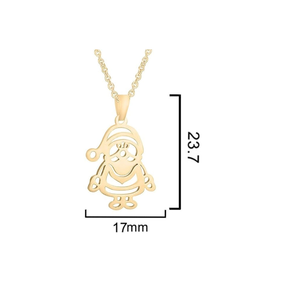 Fashion Christmas Theme Pendant Necklace