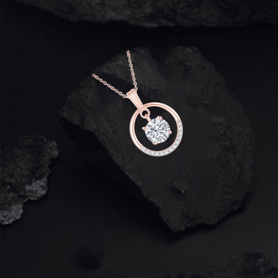 Dancing Stone Pendant Necklace