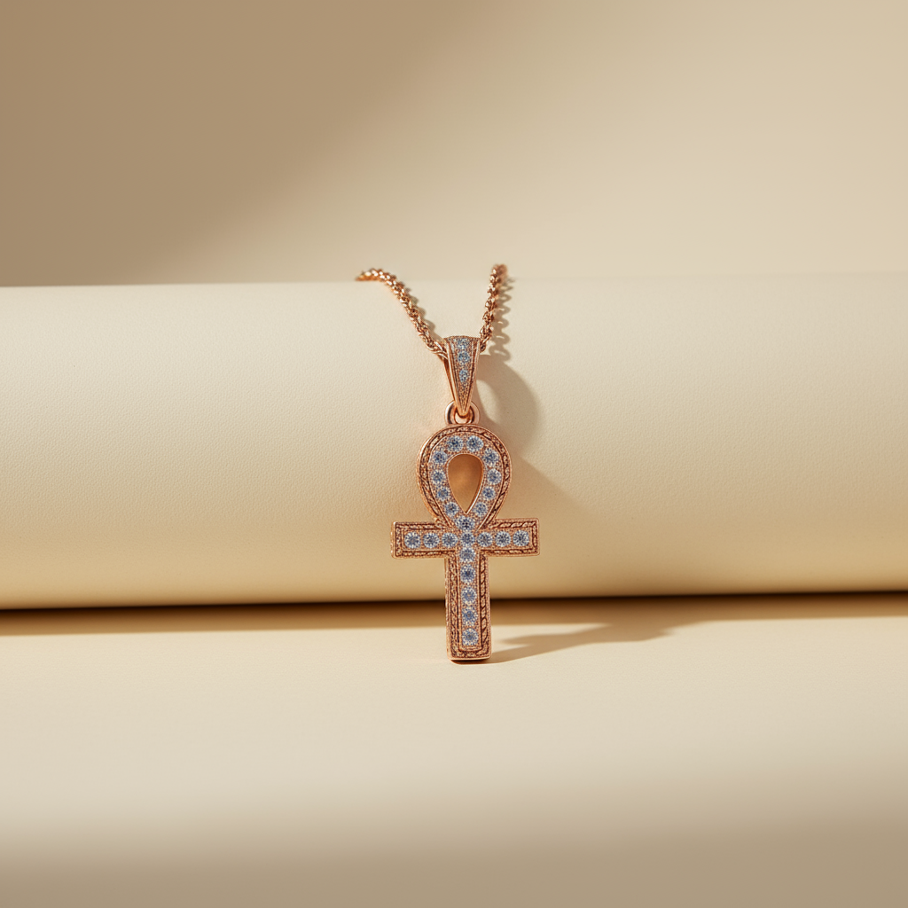Ankh Cross Pendant Necklace