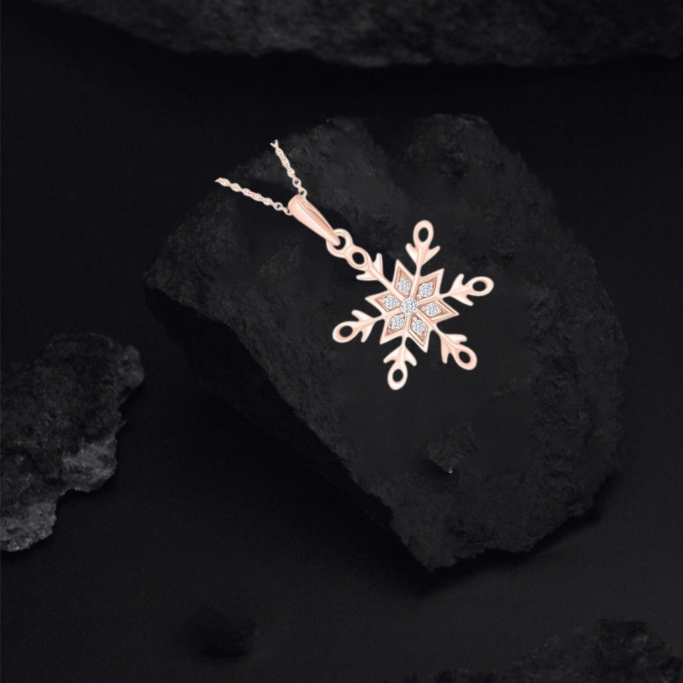Snowflake Pendant Necklace