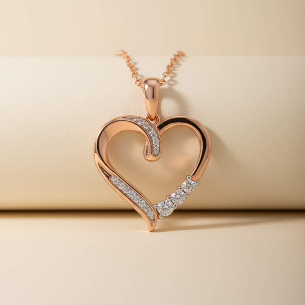 Happy Heart Pendant Necklace