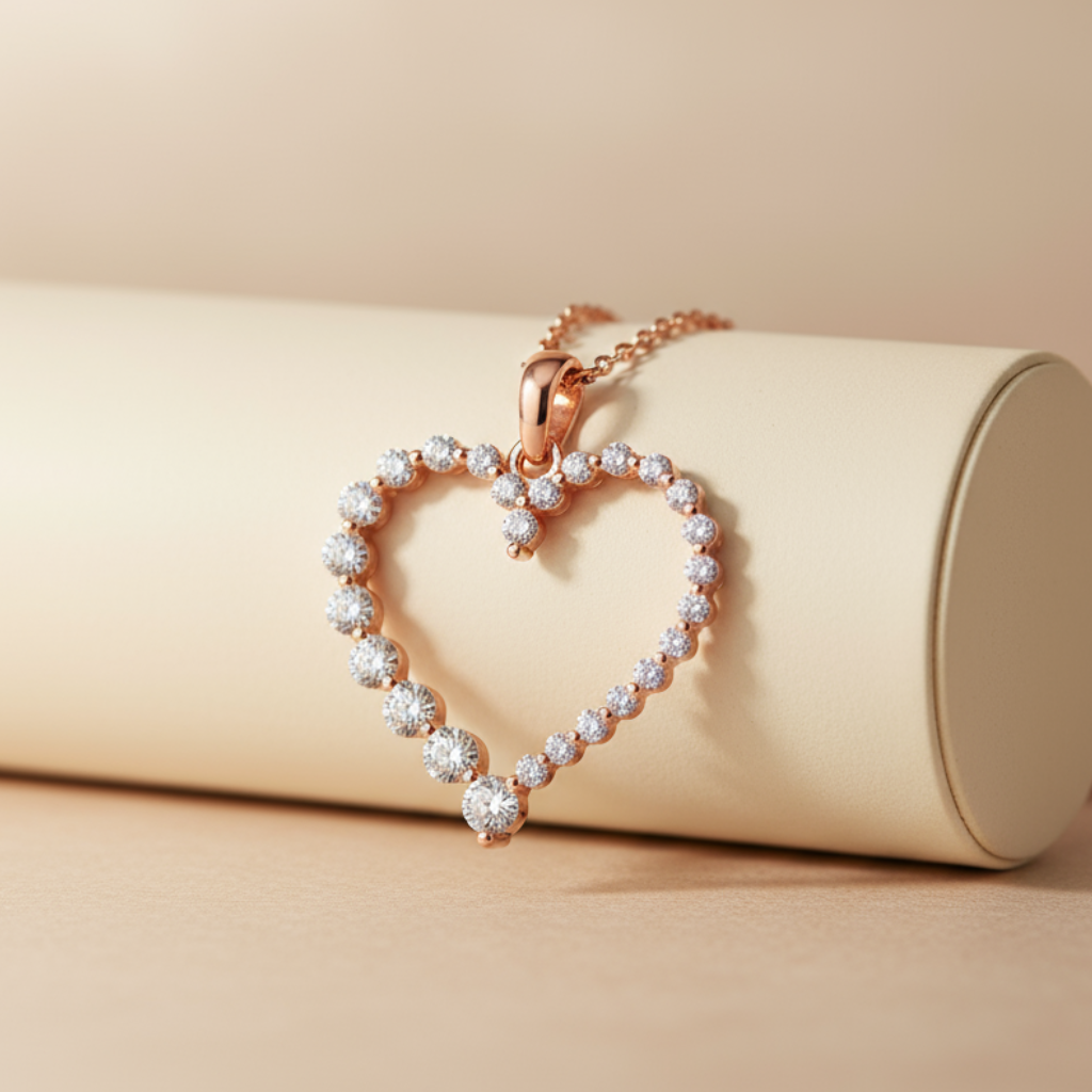 Durable Heart Pendant Necklace