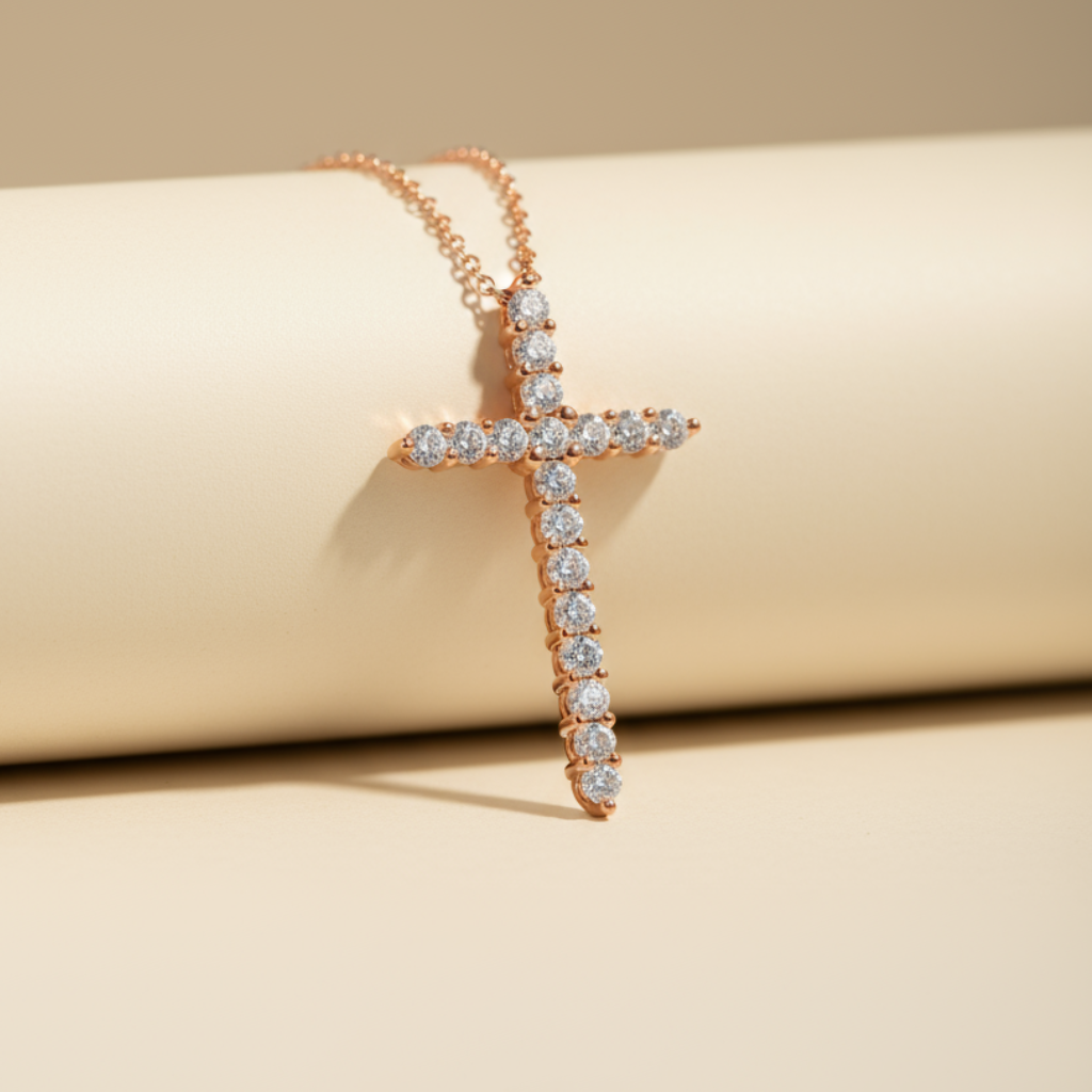 Stunning Cross Pendant Necklace