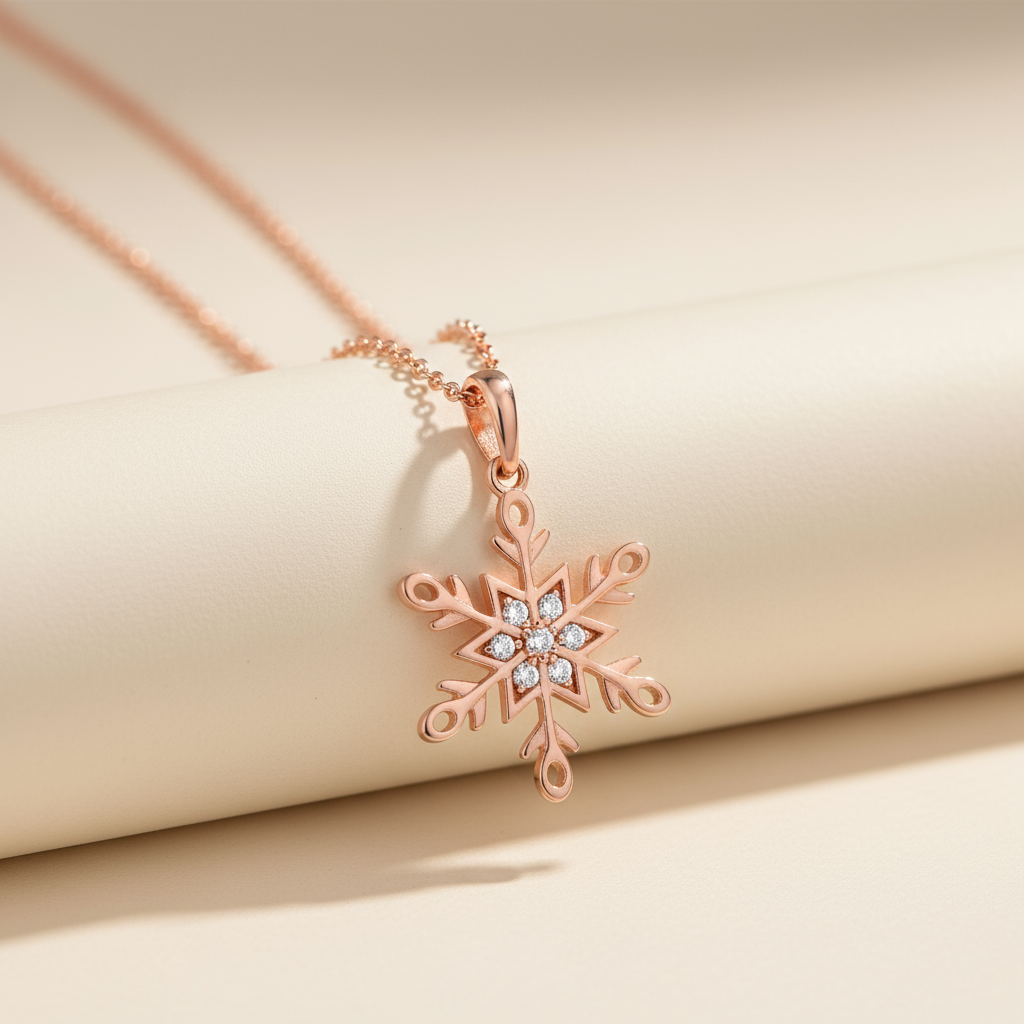 Snowflake Pendant Necklace