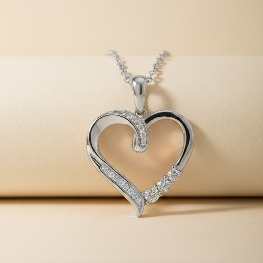 Happy Heart Pendant Necklace