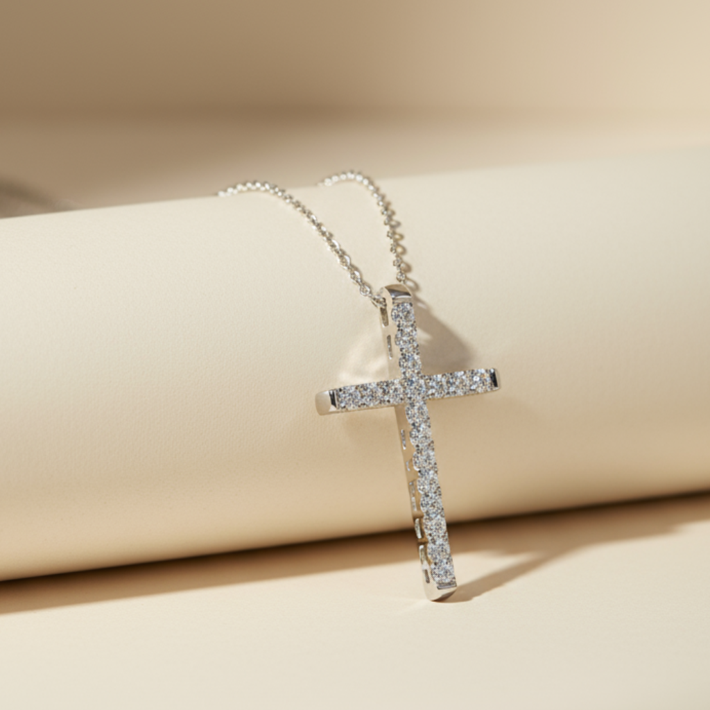 Delicate Cross Pendant Necklace