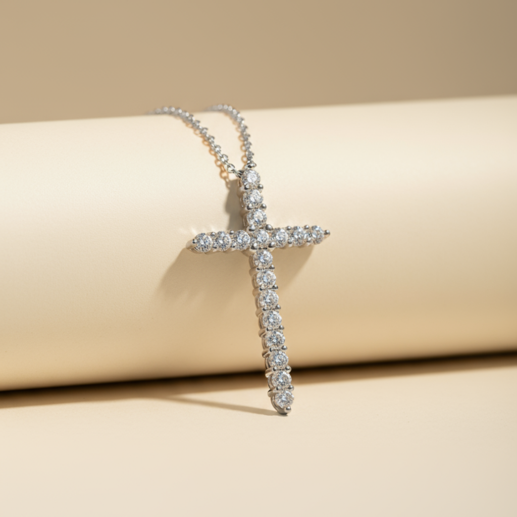 Stunning Cross Pendant Necklace