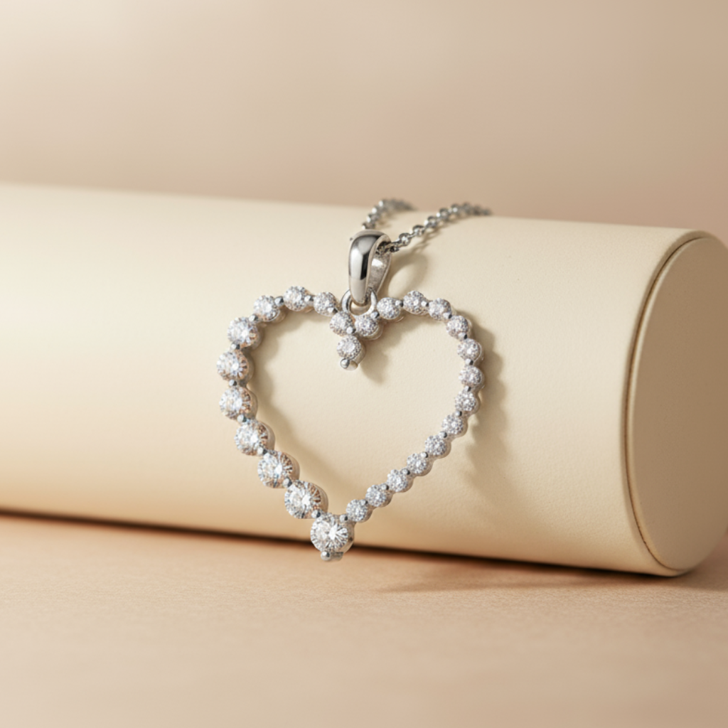 Durable Heart Pendant Necklace