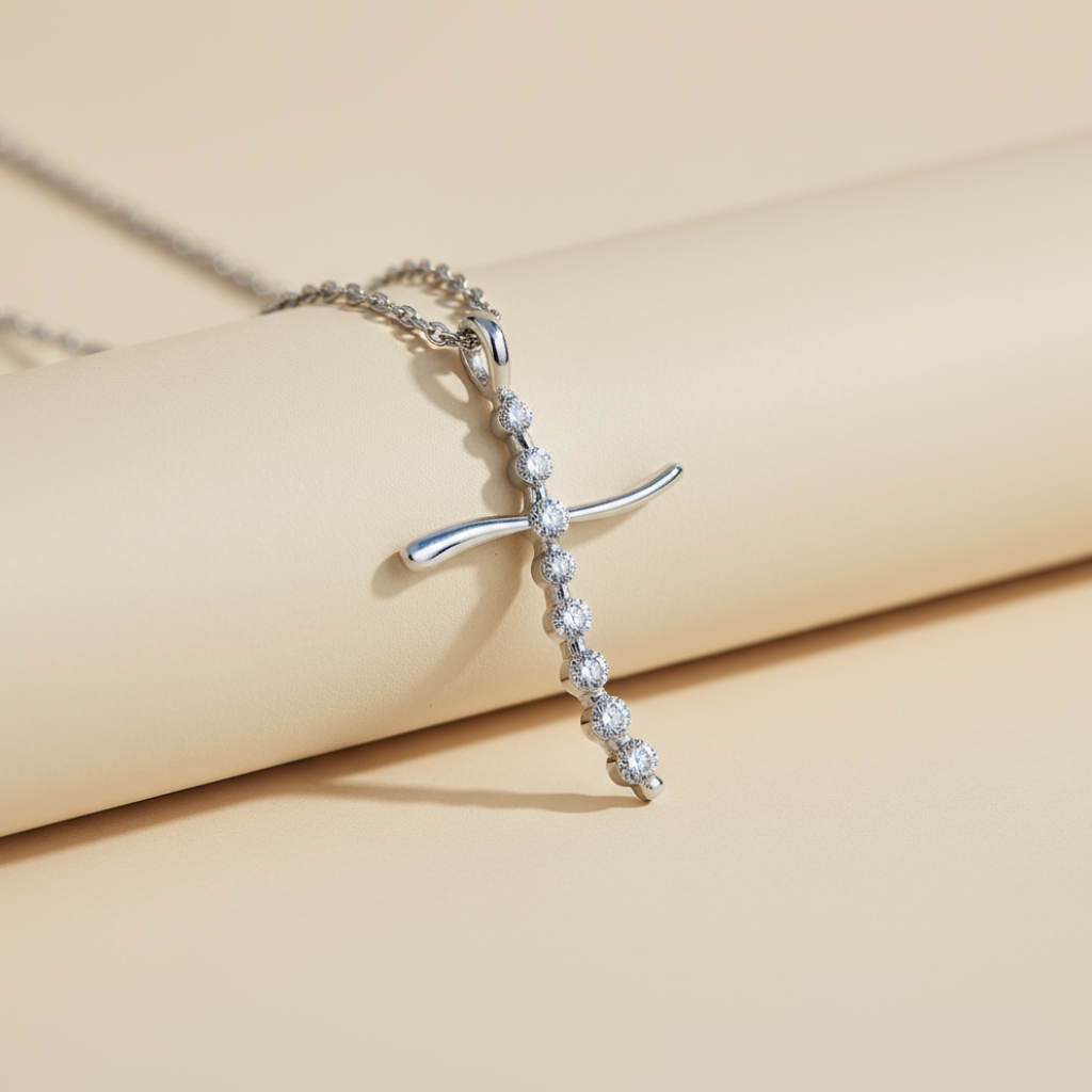 Journey Cross Pendant Necklace