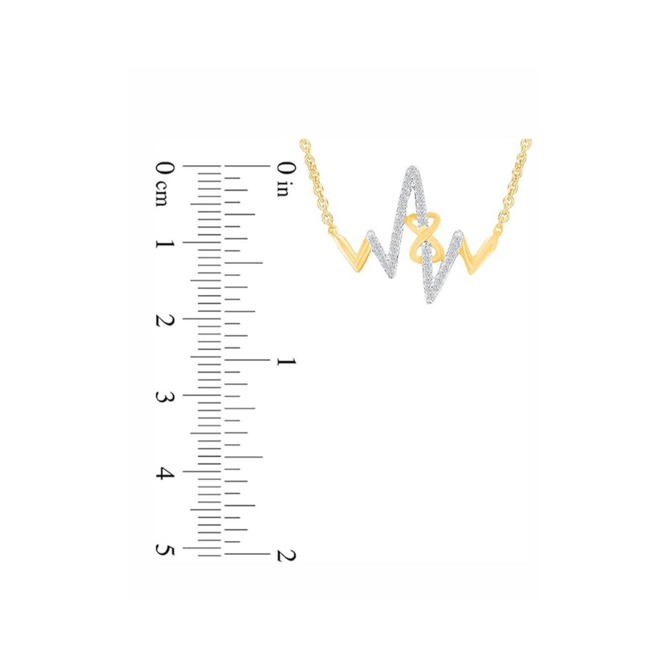 Infinity Knot Heartbeat Necklace