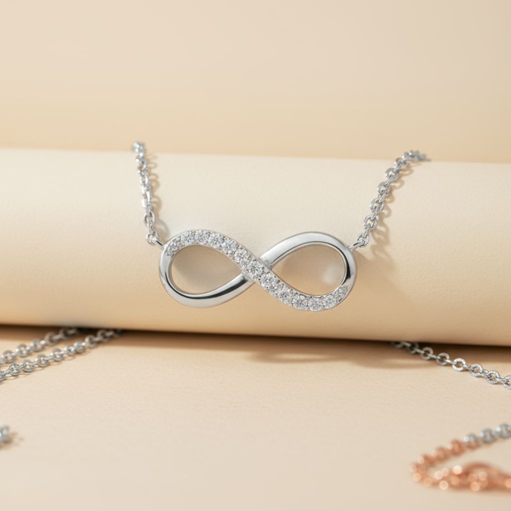 Dainty Infinity Pendant Necklace