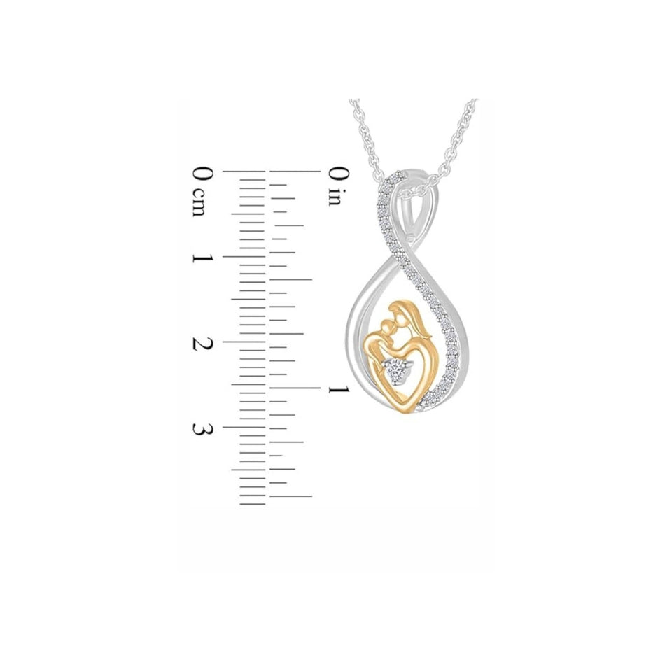 Infinity Mother Love Pendant Necklace