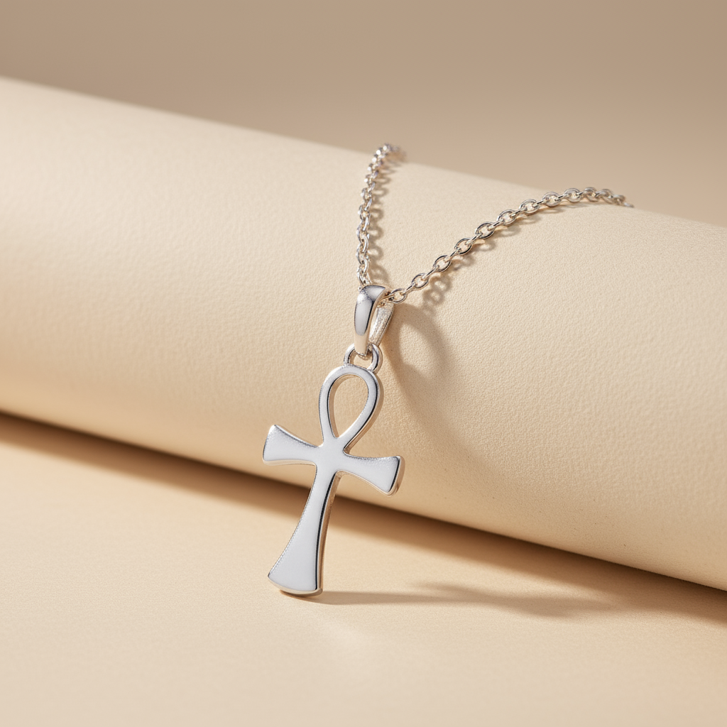 Egyptian Ankh Cross Pendant Necklace