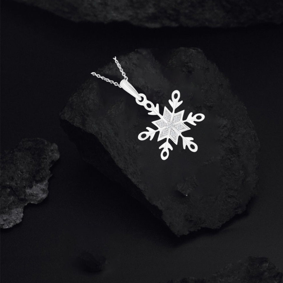 Snowflake Pendant Necklace