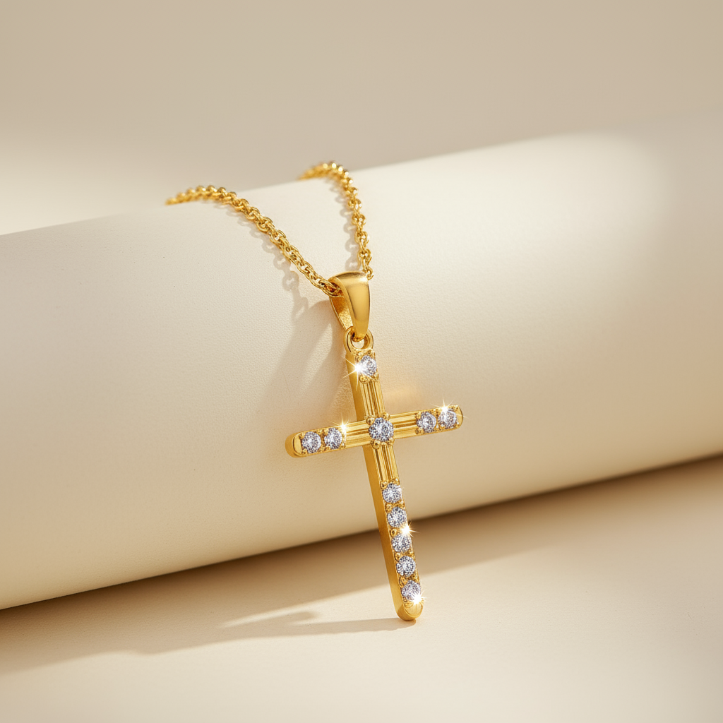 Classic Cross Pendant Necklace