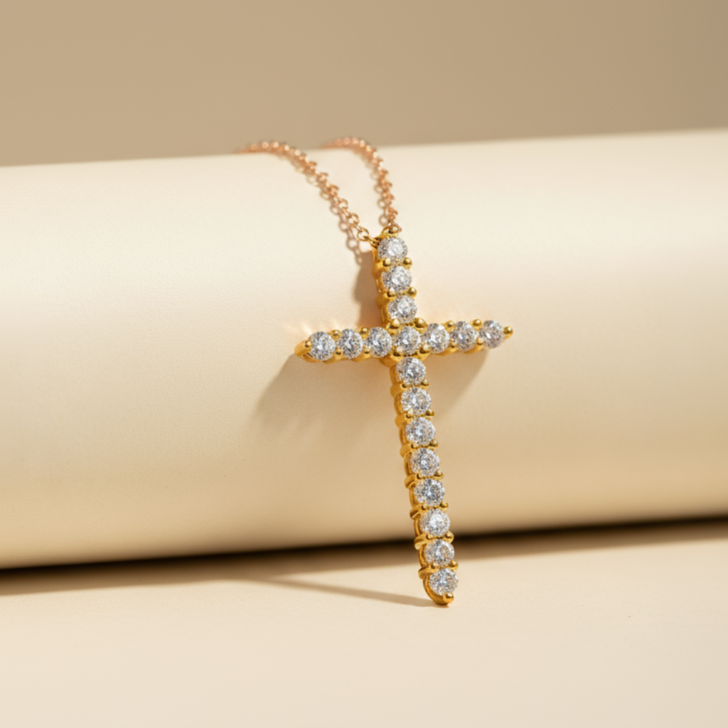 Stunning Cross Pendant Necklace