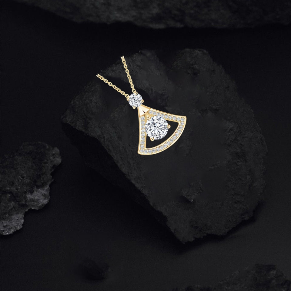 Triangle Pendant Necklace