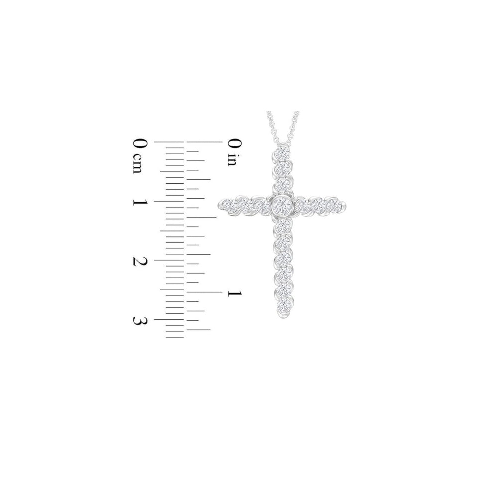 Criss Cross Pendant Necklace