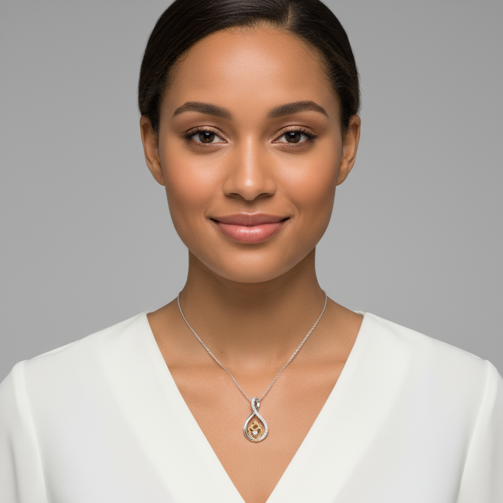 Infinity Mother Love Pendant Necklace