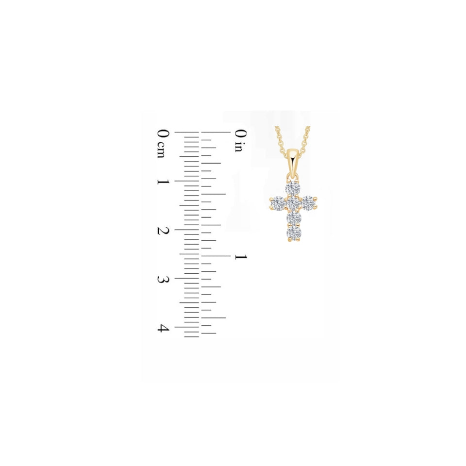 Religious Cross Pendant Necklace