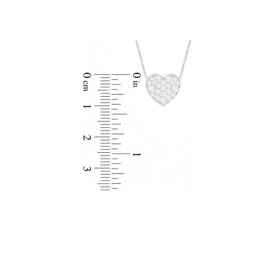 Round Cut Pendant Necklace