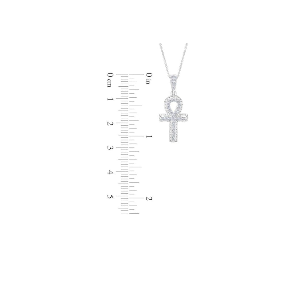 Ankh Cross Pendant Necklace