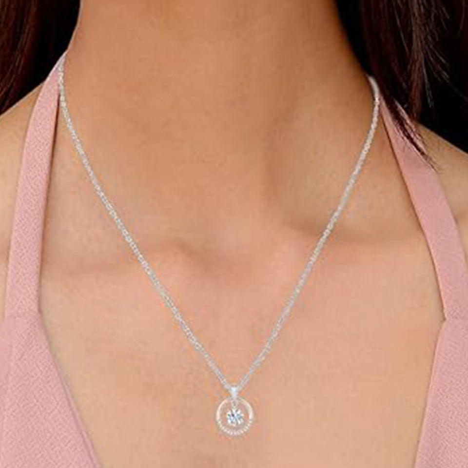 Dancing Stone Pendant Necklace