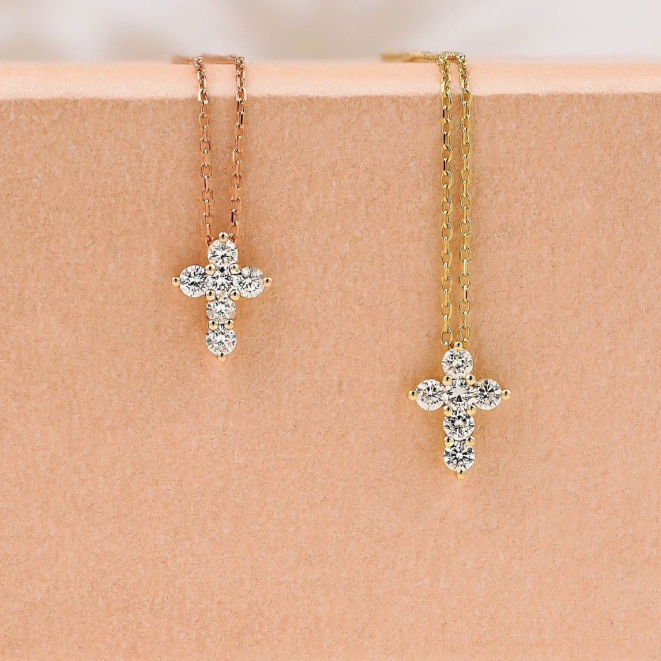 Religious Cross Pendant Necklace