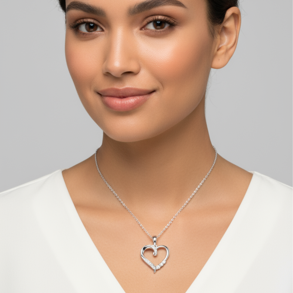 Happy Heart Pendant Necklace