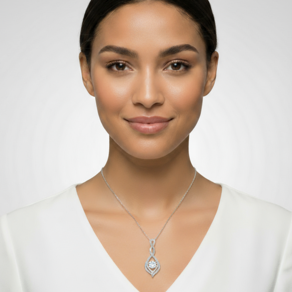 Wisdom Infinity Pendant Necklace