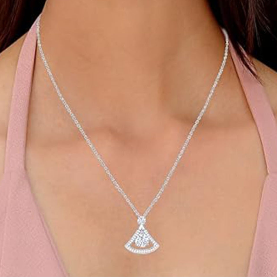 Triangle Pendant Necklace