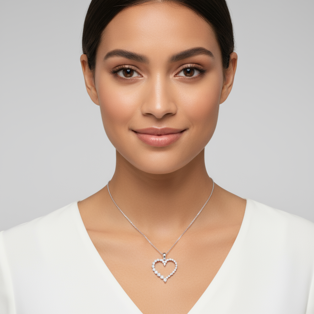 Durable Heart Pendant Necklace