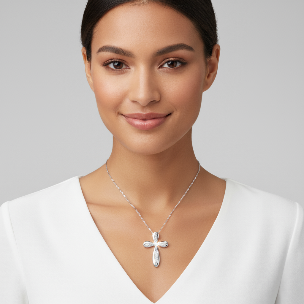 Holy Cross Pendant Necklace