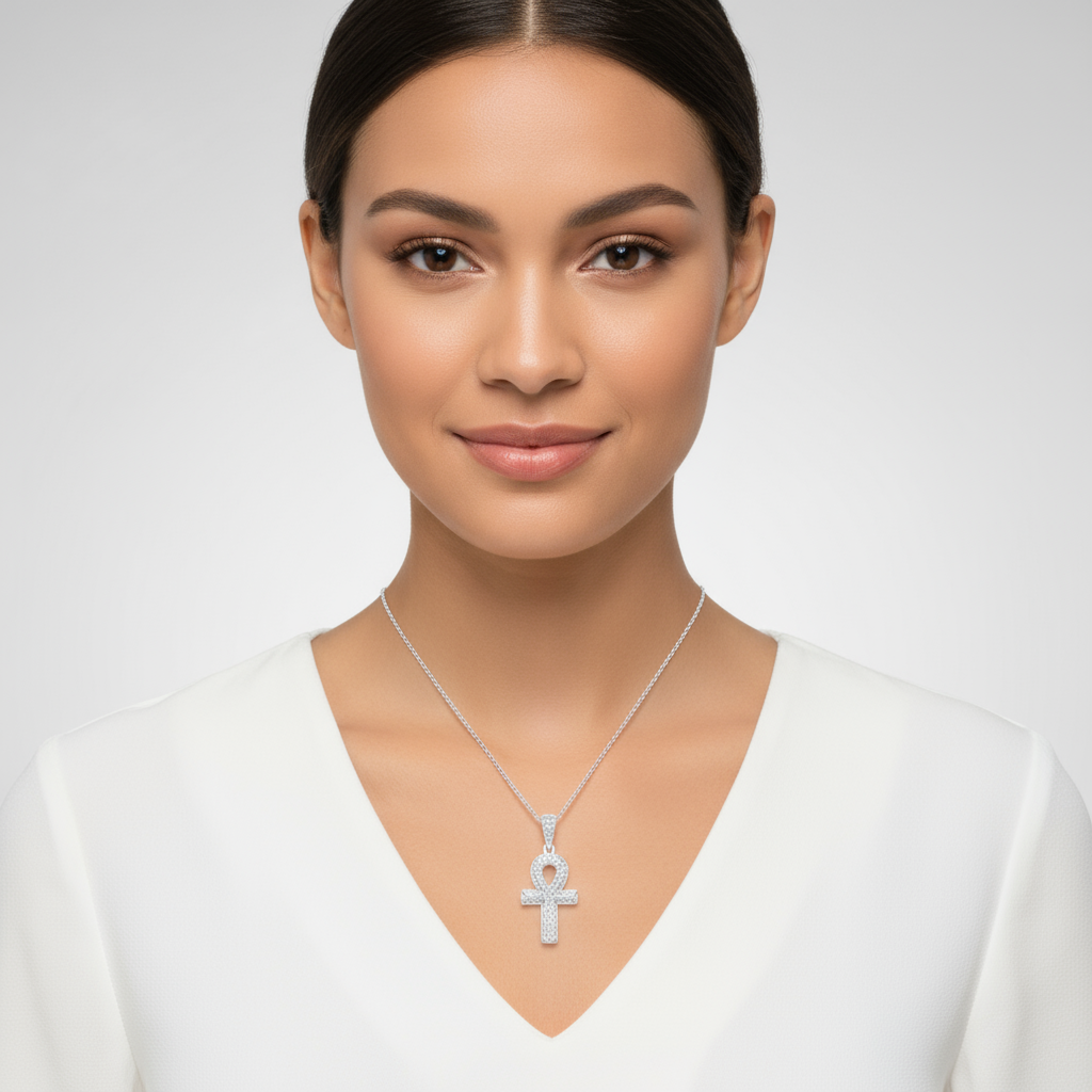 Ankh Cross Pendant Necklace
