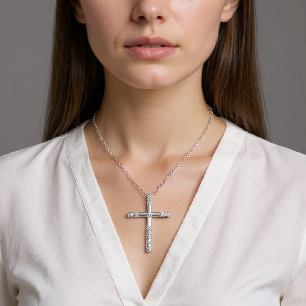 Classic Cross Pendant Necklace