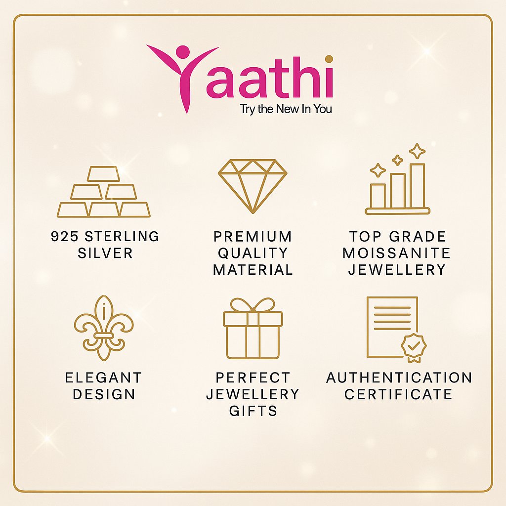 Yaathi Cross Pendant Necklace