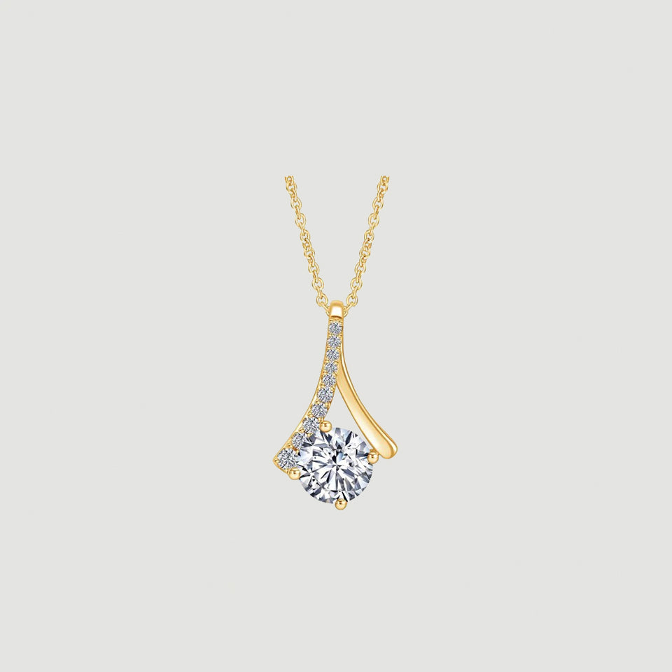 Teardrop Pendant Necklace