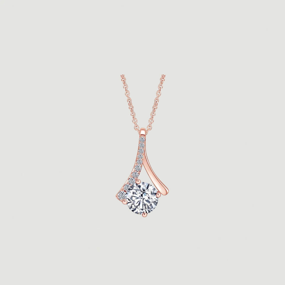 Teardrop Pendant Necklace