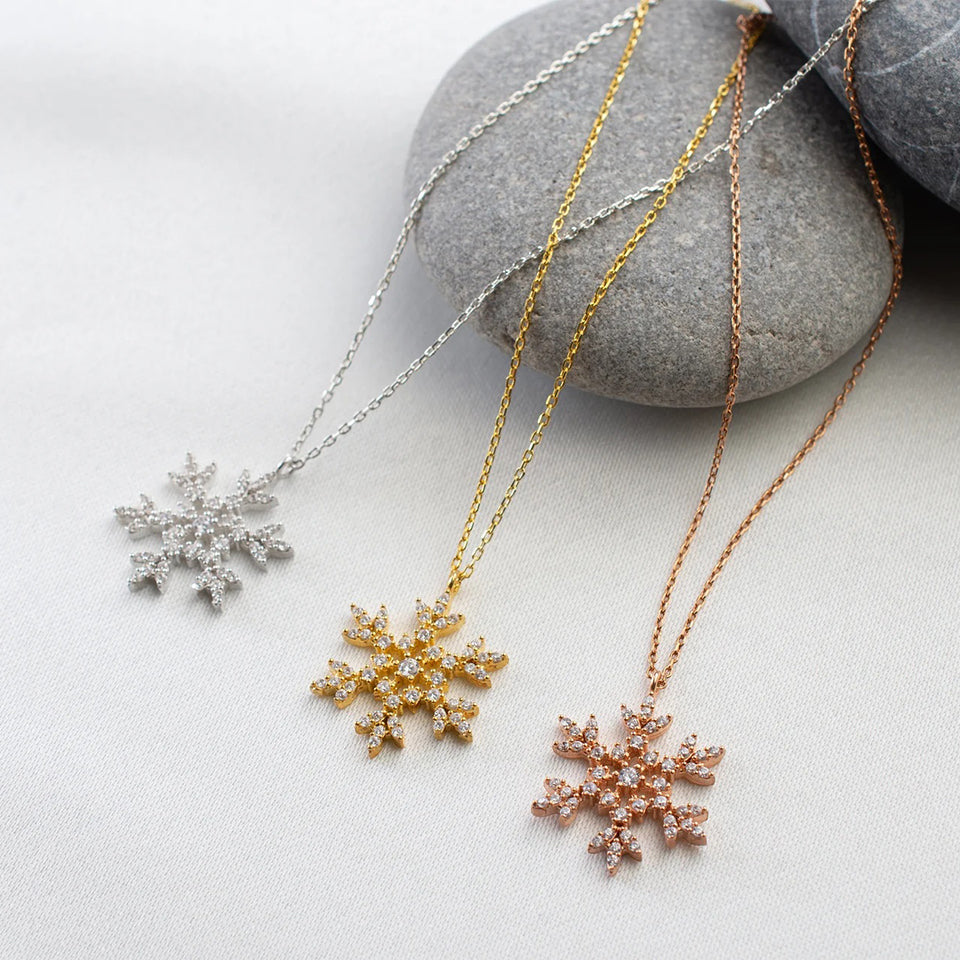 SnowFlake Necklaces