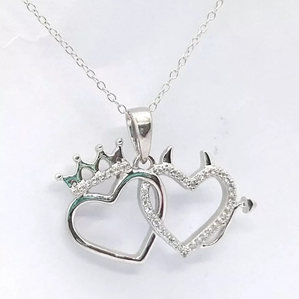Double Heart Necklaces