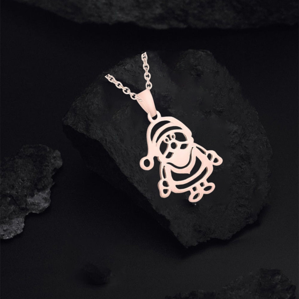 Christmas Theme Pendant Necklace