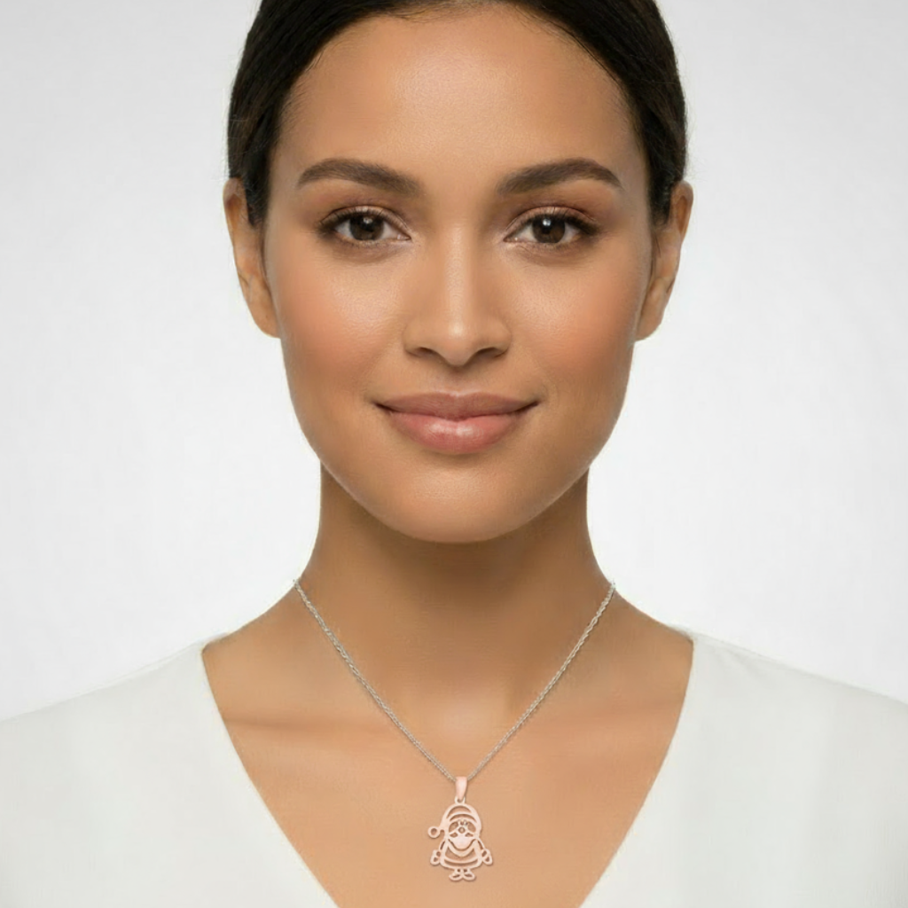 Fashion Christmas Theme Pendant Necklace