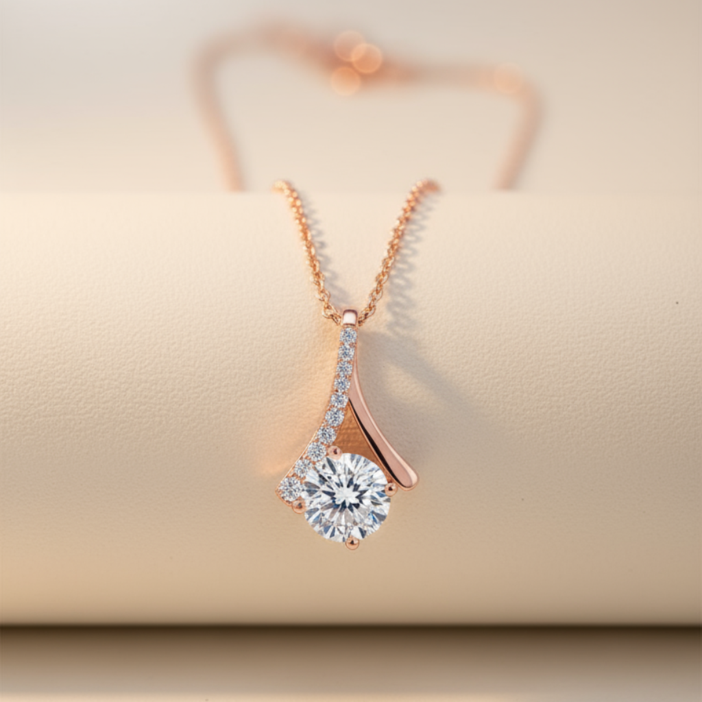 Teardrop Pendant Necklace