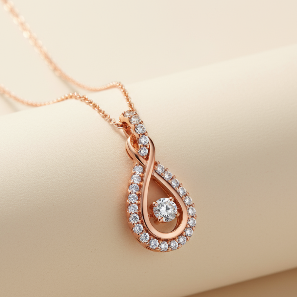 Wisdom Infinity Pendant Necklace