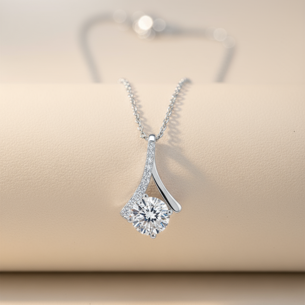 Teardrop Pendant Necklace