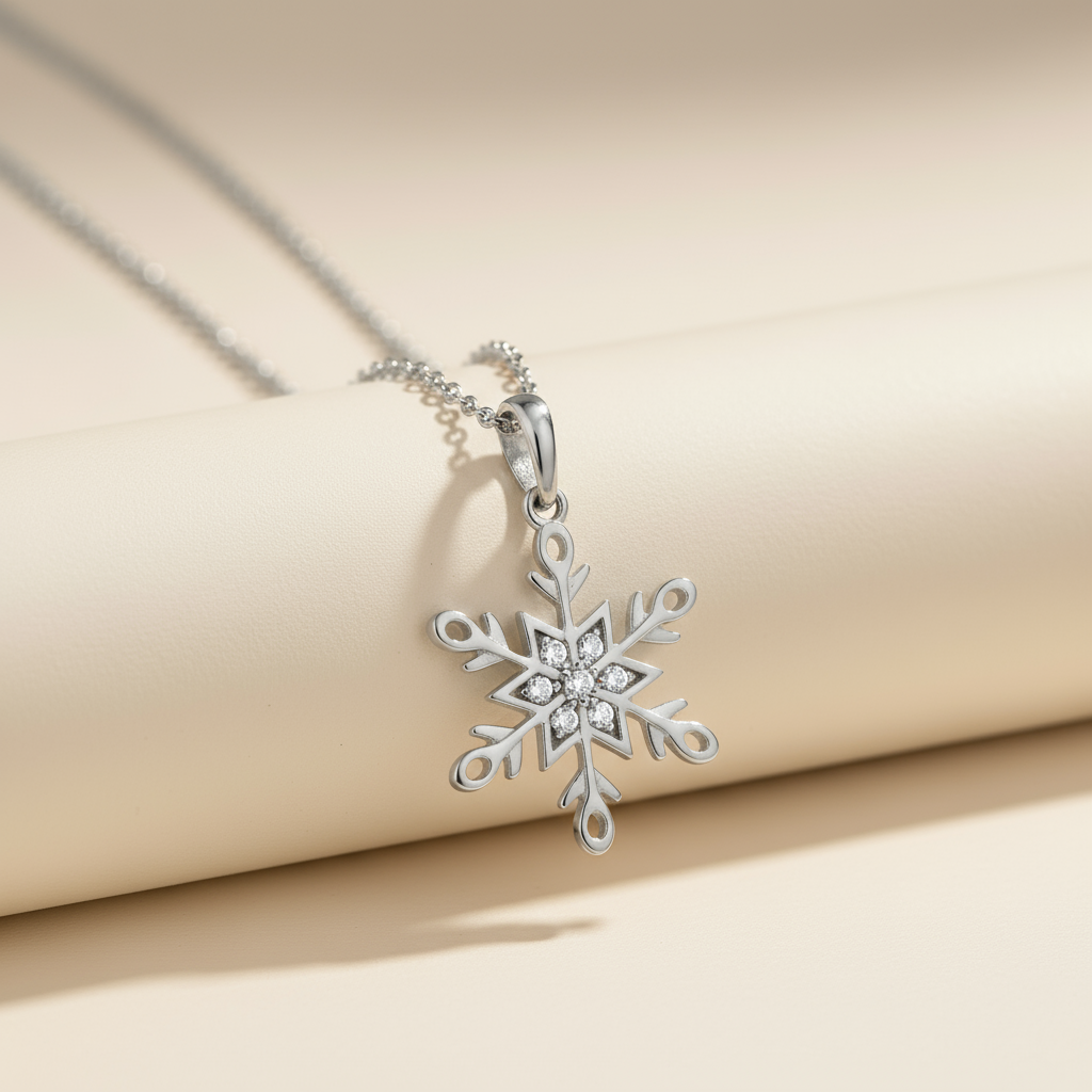 Snowflake Pendant Necklace
