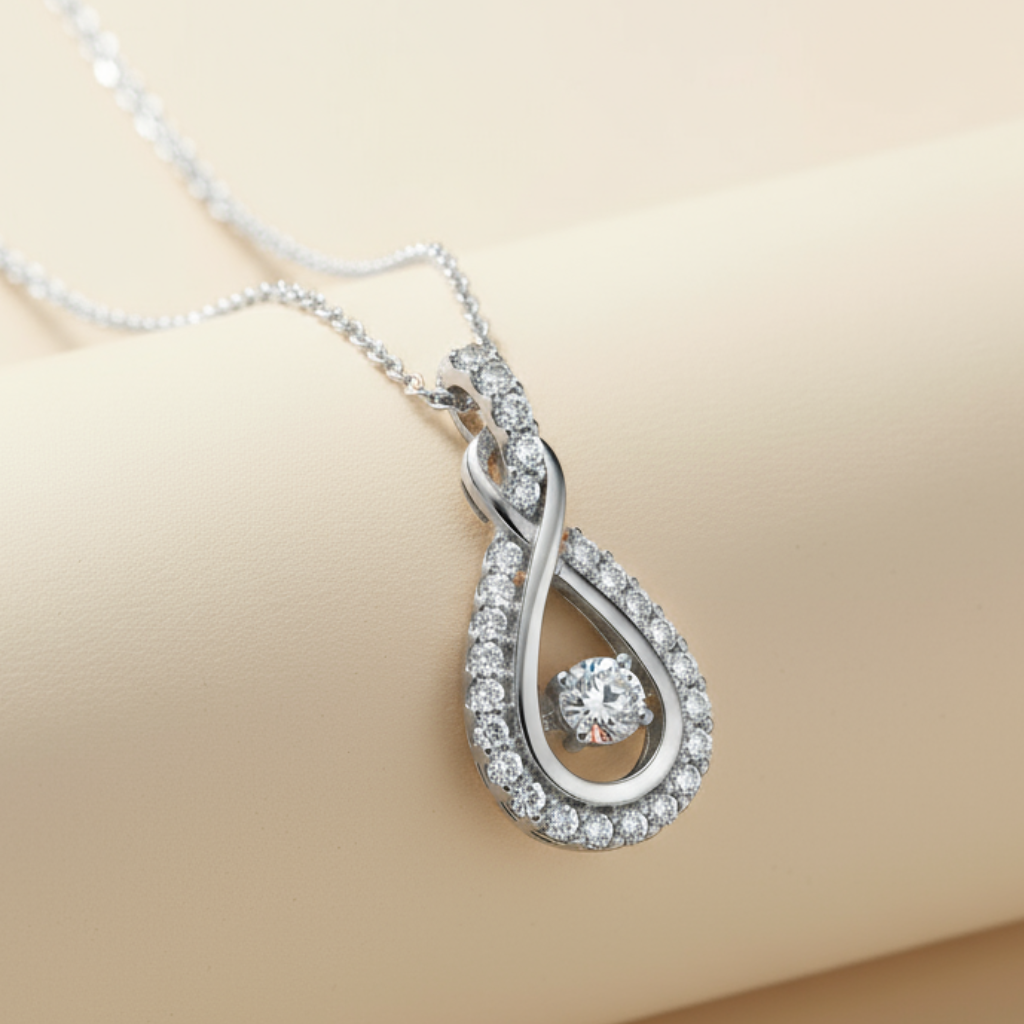 Wisdom Infinity Pendant Necklace