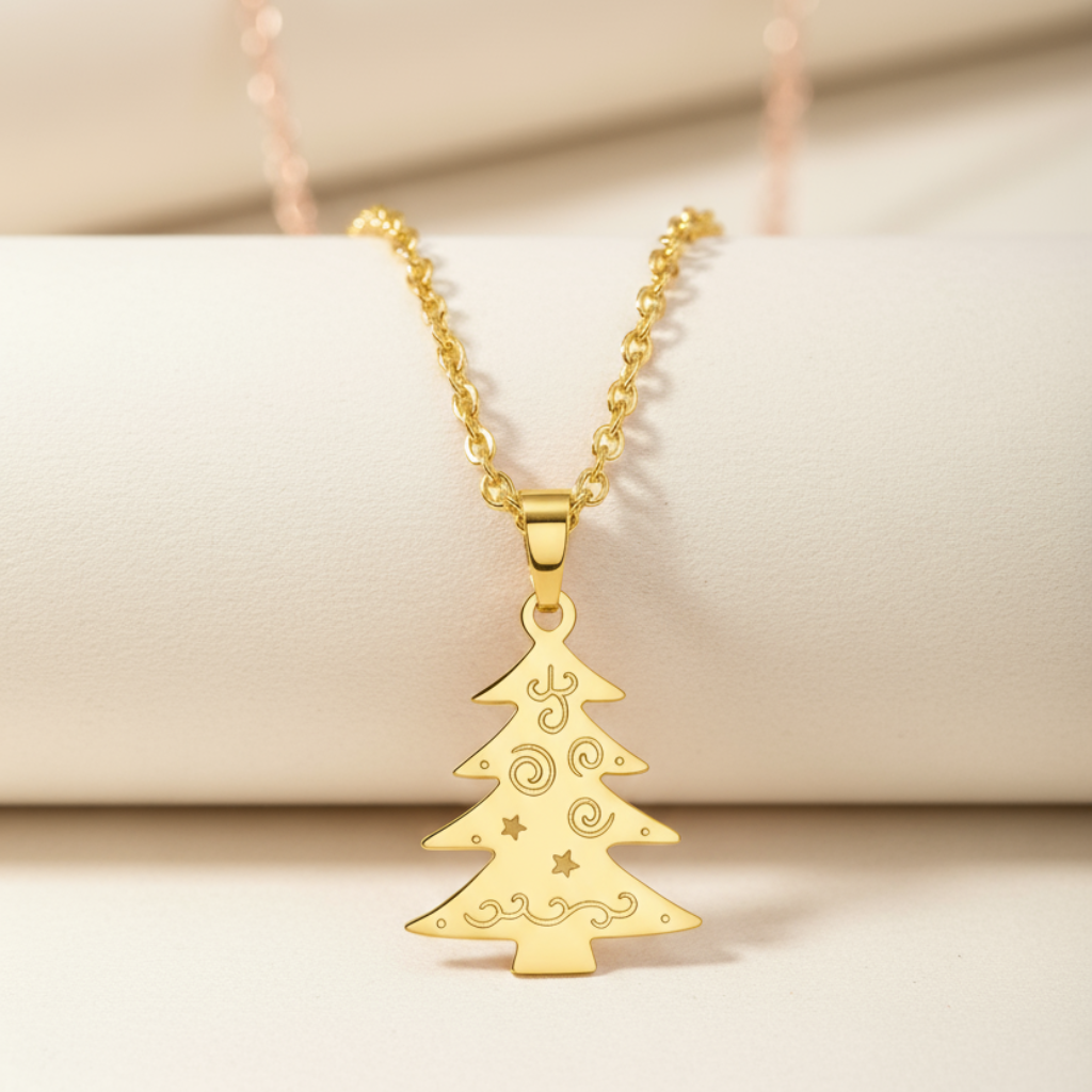 Fashion Christmas Theme Pendant Necklace